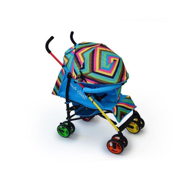 Детская летняя коляска-трость "Teddy Bear" SL 106, модель 2017 года (синяя)