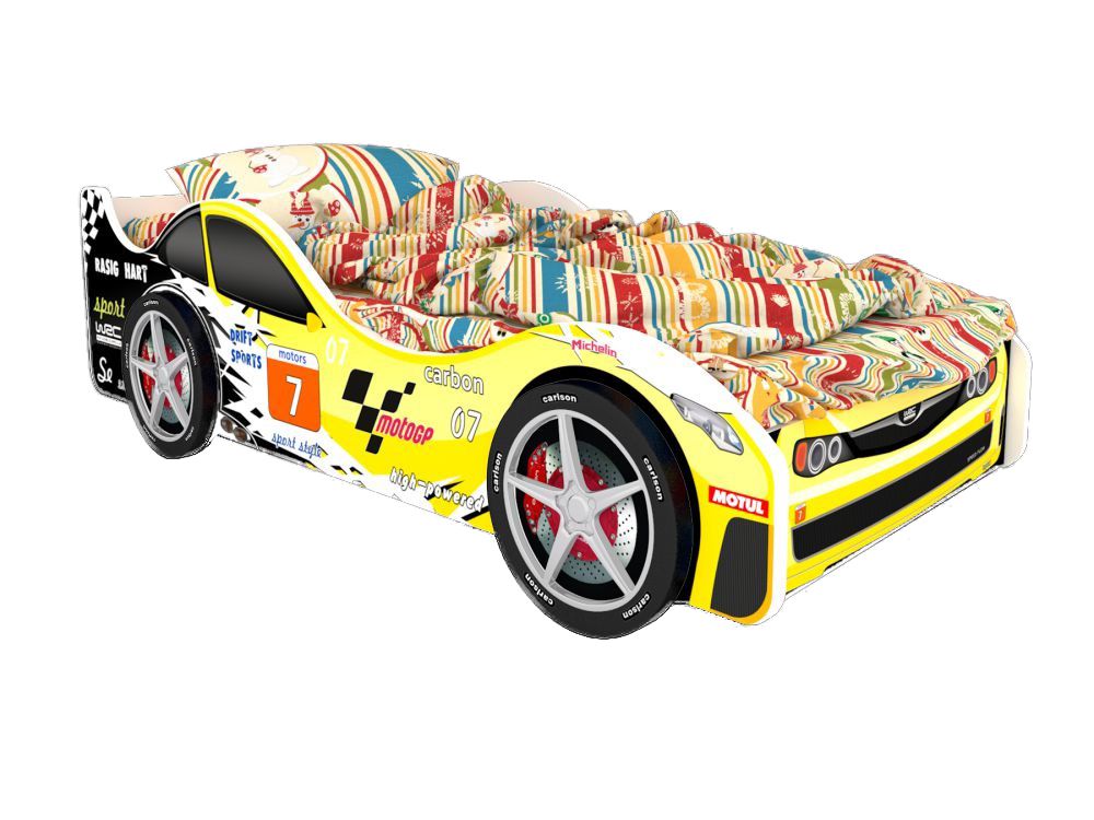 Кровать-машина детская серии "Город" MotoGP