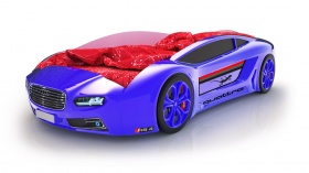 Кровать-машина детская серии "Roadster" Blue