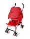 Летняя коляска-трость "Мишутка" SL 106, цвет-красный