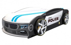 Кровать-машина детская "Манго" Полиция