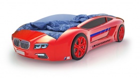 Кровать-машина детская серии "Roadster" Red