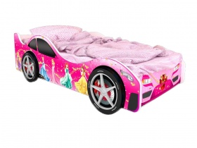 Кровать-машина детская серии "Город" Princesses